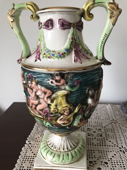 Jarra antiga motivos gregos lindissima!