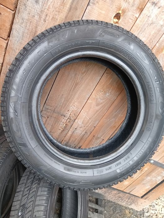 Sprzedam opony letnie używane 155/70/13 Dębica Passio 2szt
