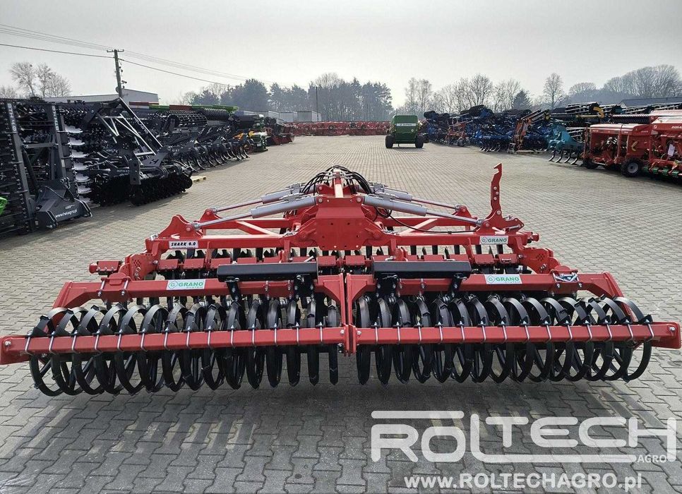 Brona Talerzowa Hydraulicznie Składana GRANO-SYSTEM SHS 4m 4,5m 5m 6m