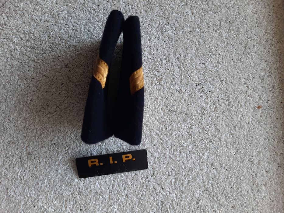 Devisa nova  e crachá do RIP