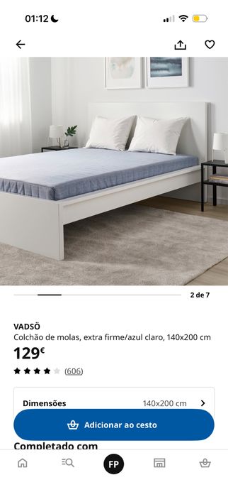 Cama + colchao +estrado