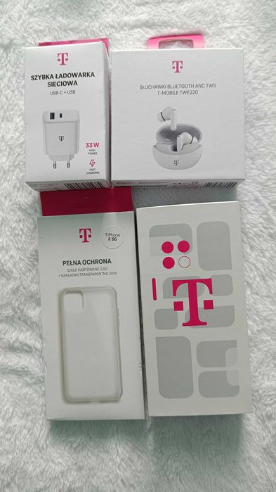 T Phone 2 5G Grey(Szary) 6GB 128GB+ Ładowarka +Słuchawki Bezprzewodowe