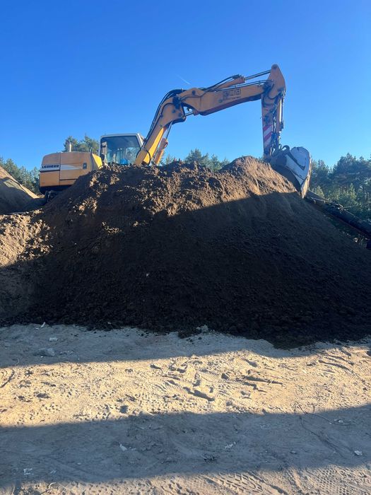 Usługi koparko‑ładowarką, koparką + wywrotką / ROZBIÓRKI I WYBURZENIA