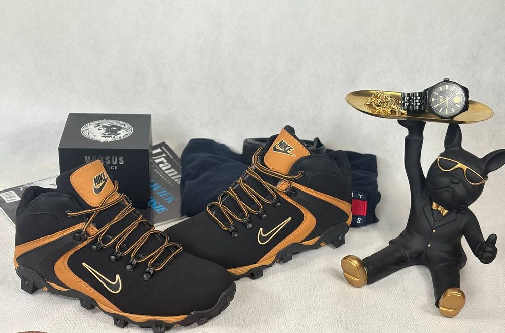 Buty trapery zimowe męskie