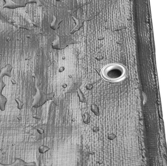 Plandeka bardzo gruba 6x5m • Płachta na taras • Wodoodporna 210g m2