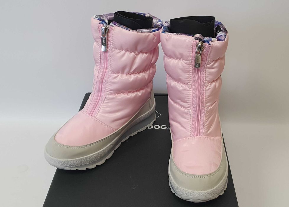 Зимові Чоботи для дівчинки "Jog Dog" Pink/RAY Мембрана BIOME-TEX Italy