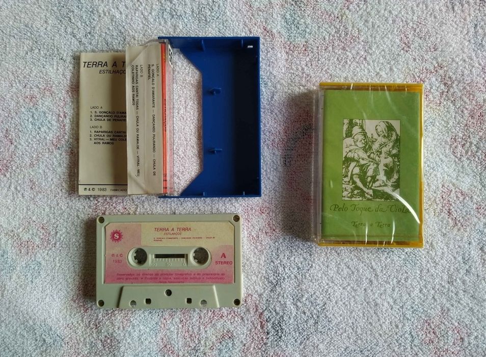 Terra a Terra LP Vinil Cassete Folk Portuguesa