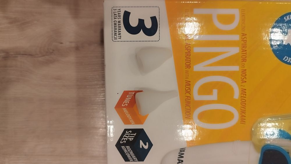 Elektryczny aspirator do nosa dla dzieci Novama Kids Pingo