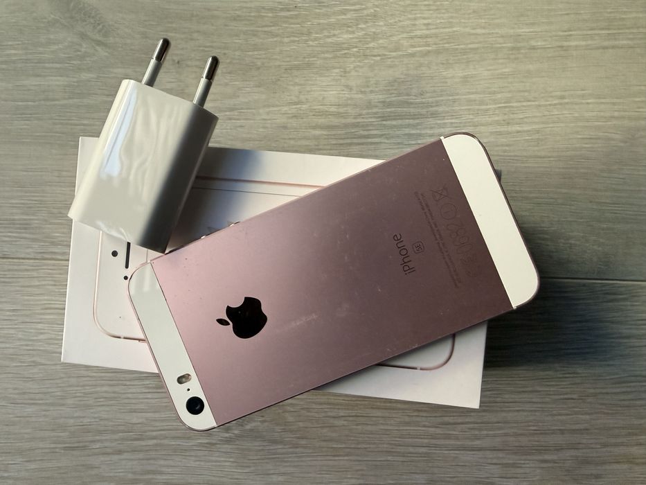 Apple iPhone SE 1. generacji 128 GB Rose Gold + pudełko i ładowarka