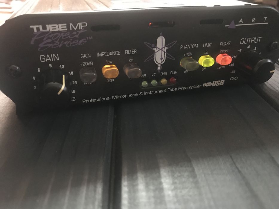 USB предусилитель ART Tube MP project series