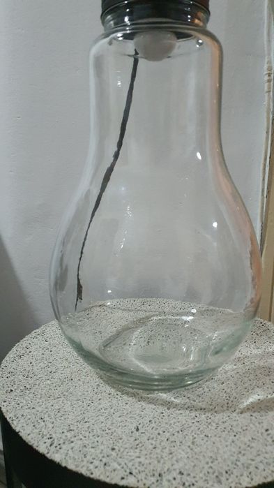 Słój szklany z poświetleniem