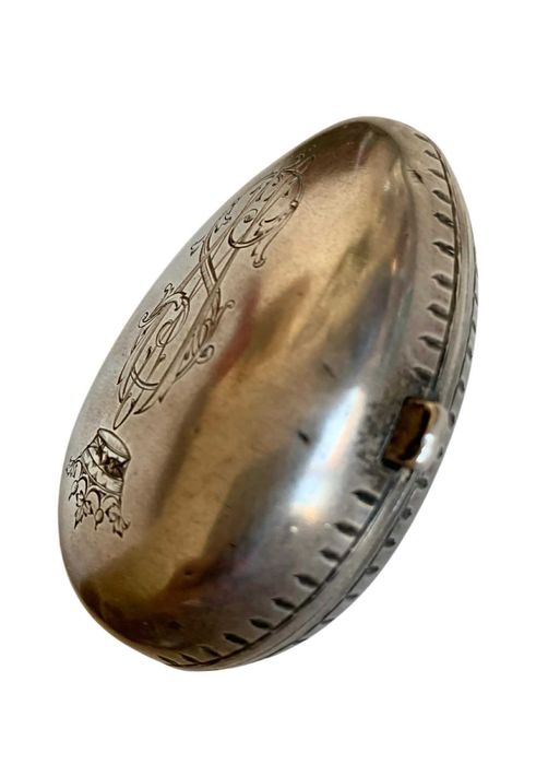 Dawna Portmonetka Pugilares Harmonijkowy Srebro 84