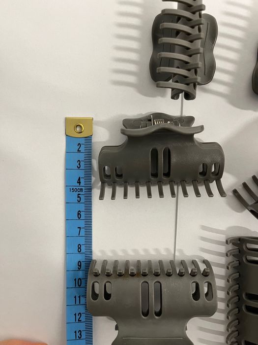 klipsy do włosów 6 sztuk klamry duże żabki solidne
