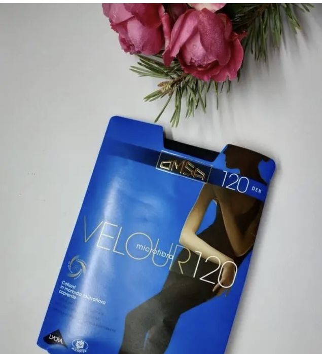 Жіночі колготки Omsa Серія Velour  15d/30d/40d/70d