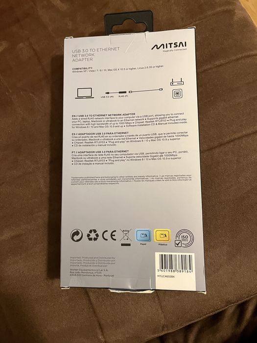 MITSAI USB-to-Ethernet Adapter64284552499970121