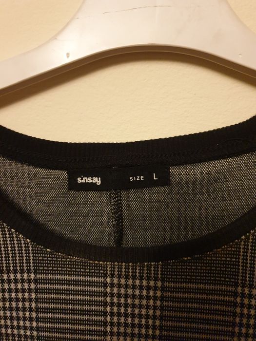 Krótka sukienka w krate