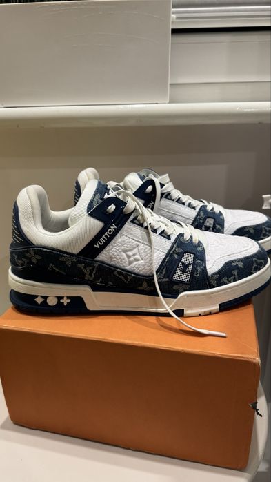 Sneakersy LV Trainer Blue