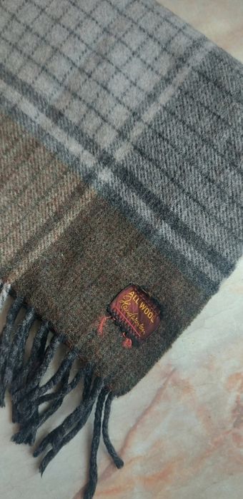 szalik wełniany 100% wełna wool