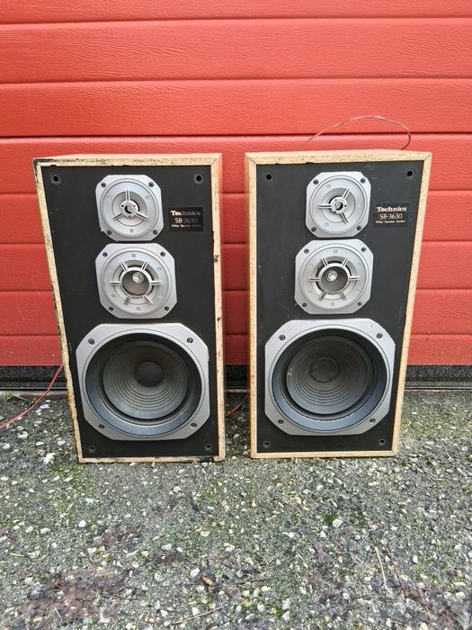 Par Colunas Som / Pair of Speakers Technics SB-3630 - VINTAGE (1986)