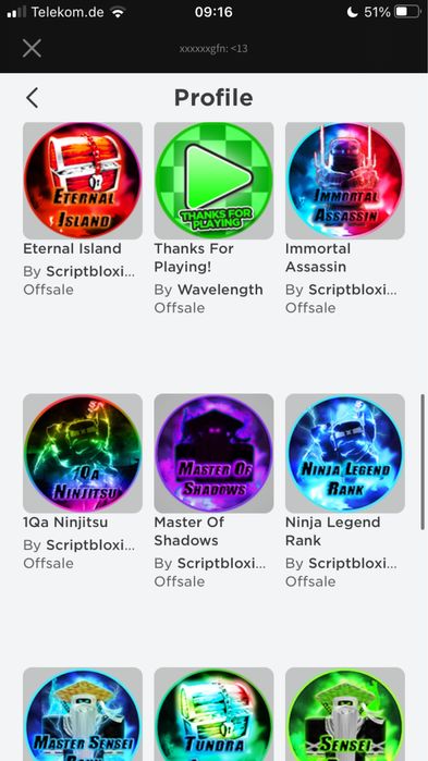 Акаунт в роблаксі