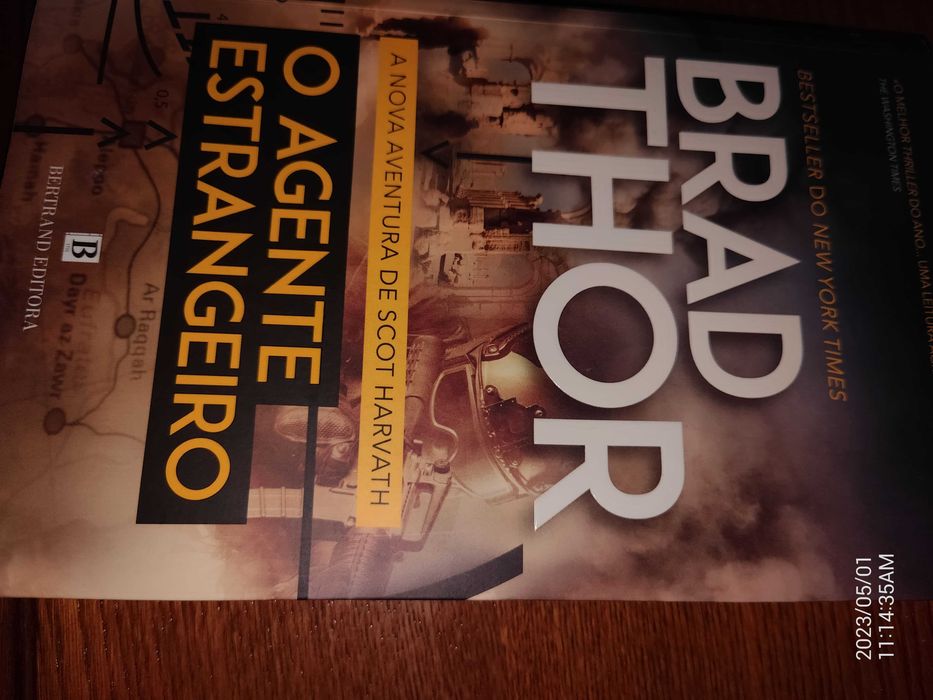 jose rodrigues dos santos, Brad Thor (O setimo selo, Furia divina)