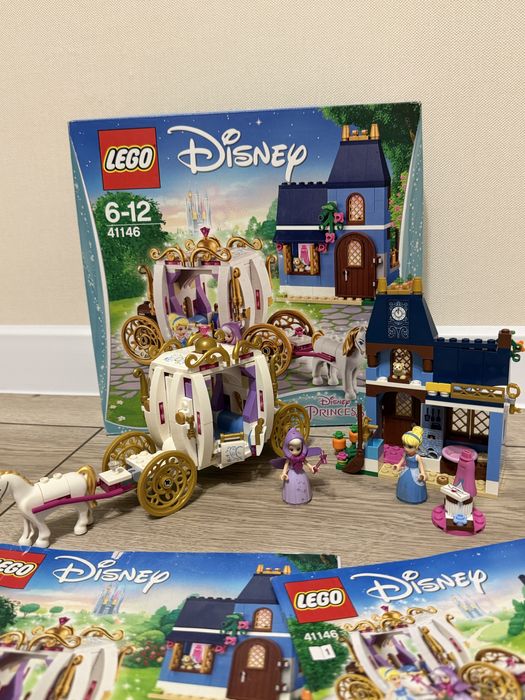 Конструктор LEGO Friends Школа 41682, Lego Disney Попелюшка 41146