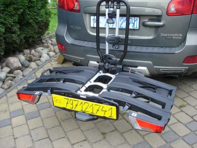 Thule EasyFold 934 składany bagażnik rowerowy na hak na 3 rowery