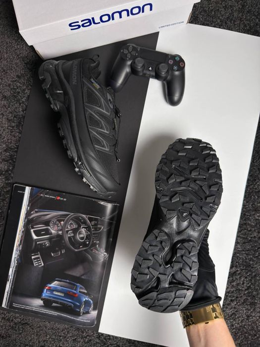 Мужские кроссовки саломон Salomon XT-6 Expanse Termo ACS All Black [41-46]