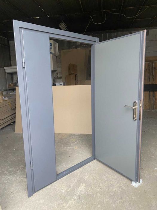 Двері двосторонні утеплені мінватою. Замір. Доставка