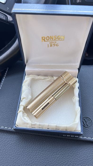 Isqueiro ronson modelo since 1896 novo