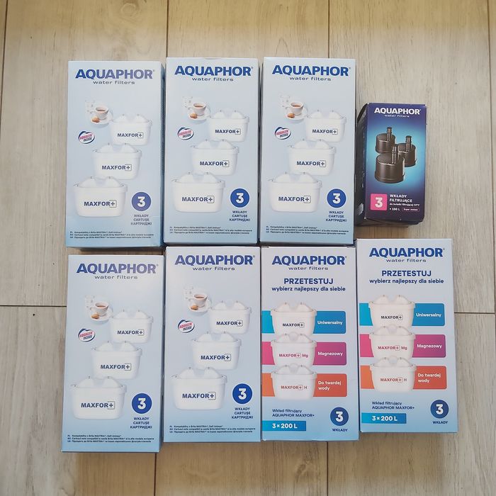 Filtry do dzbanka Aquaphor Maxfor+