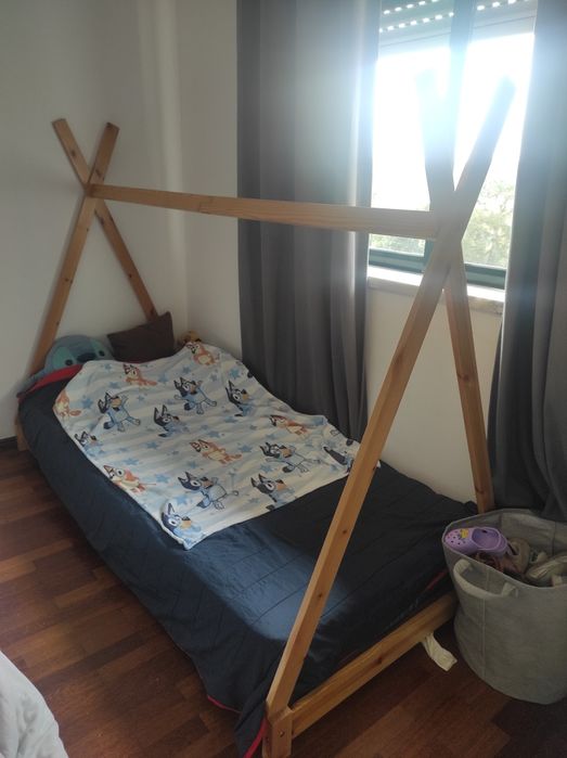 Cama Montessori 190x90 de madeira