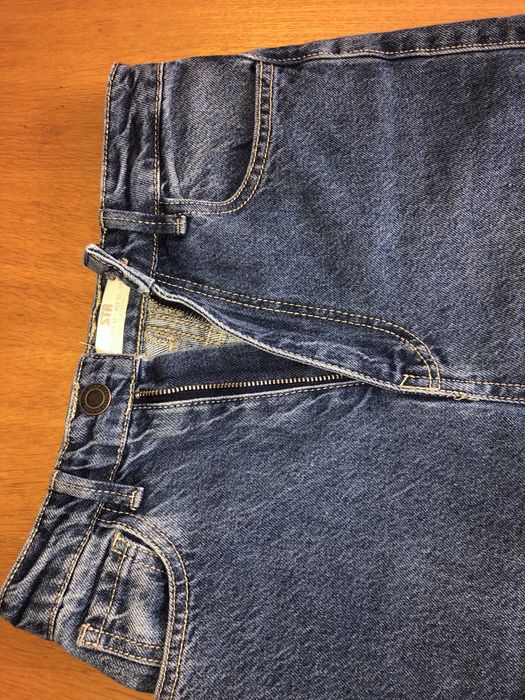 Jeansy dzwony y2k dżinsy vintage granatowe flare jeans