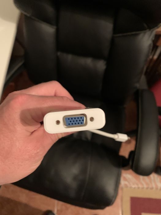 Adaptador VGA para mini display port