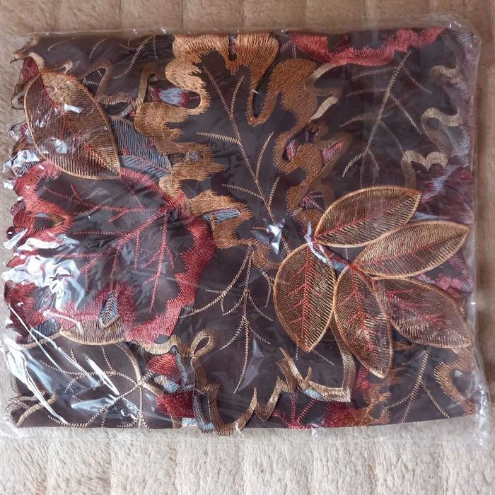 Bieżnik jesienny, liście 35 cm x 176 cm