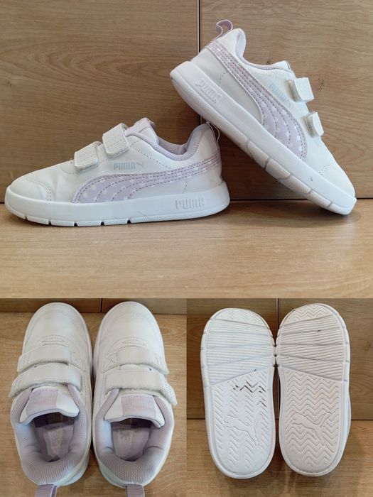 Puma 04 Courtflex V3 Inf 398759-04 Buty Sportowe Dziewczęce Rozm. 26