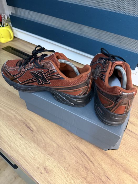 New Balance 740 Brązowe Sneakersy Miedziane