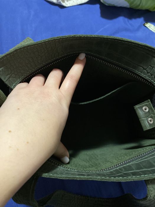 Сумка,  натуральна шкіра