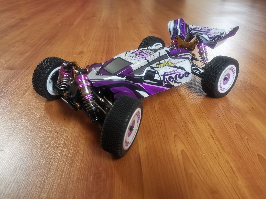 Carro RC Buggy XK Wltoys 124019 Li-po 4x4