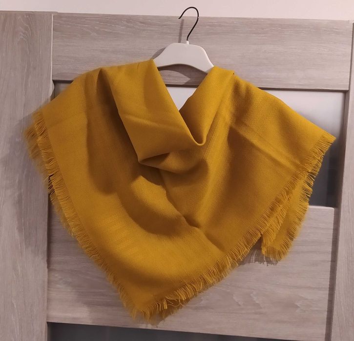 Chusta damska – OVERSIZE – miodowa