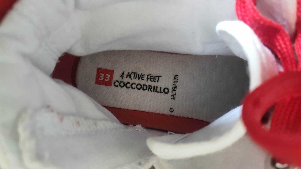 Trampki dziecięce Coccodrillo rozmiar 33