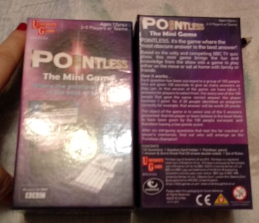 карточки игра английский язык Pointless The Mini Game