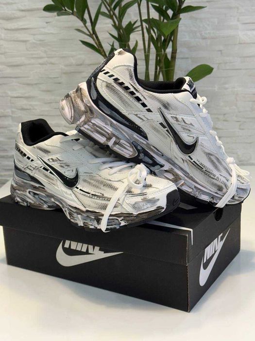 Кросівки Nike Initiator Custom White Black | кроси Найк Інітіатор Кастом білого кольору текстиль