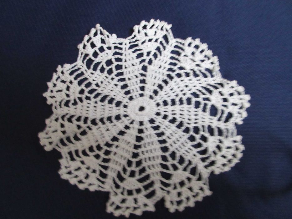 Serwetki vintage retro szydełko