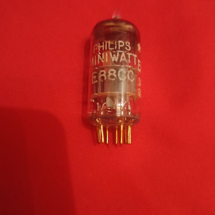 Philips E88CC/6922 SQ Heerlen Holland gold pins lampa elektronowa vint