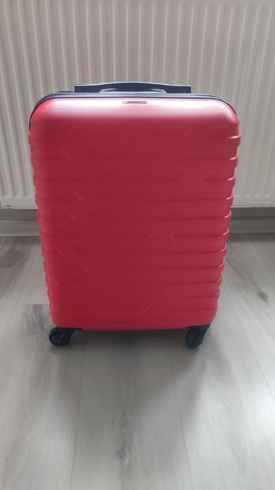 Walizka kabinowa Wittchen czerwona ABS