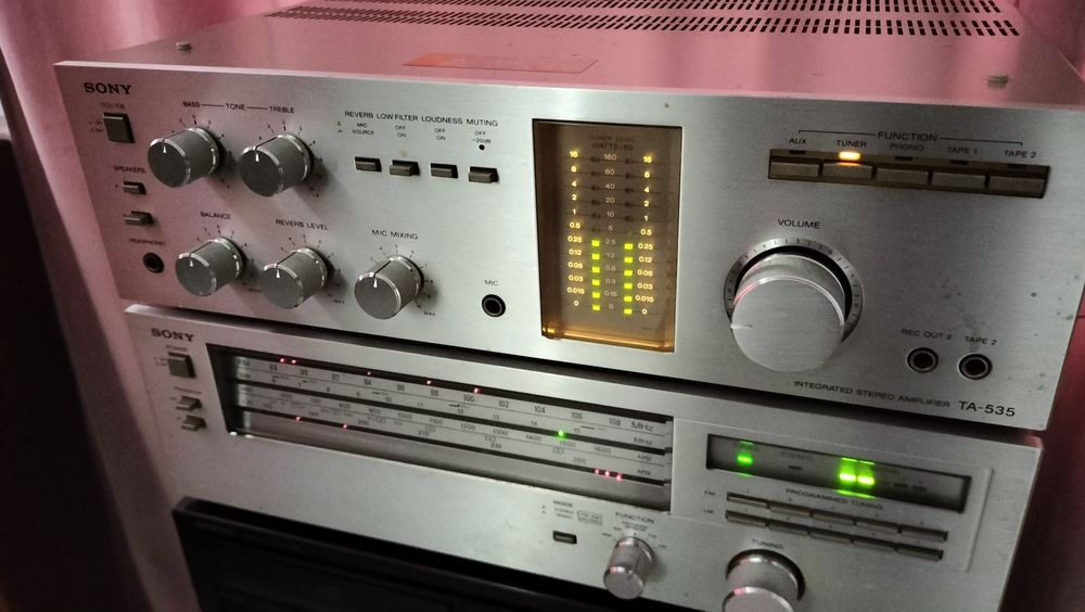 Wzmacniacz Sony TA-535+Tuner ST-333L