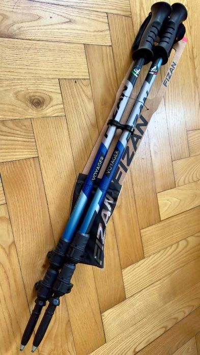 Kije trekkingowe Fizan Voyager blue - nowe. Model Voyager S22 7519