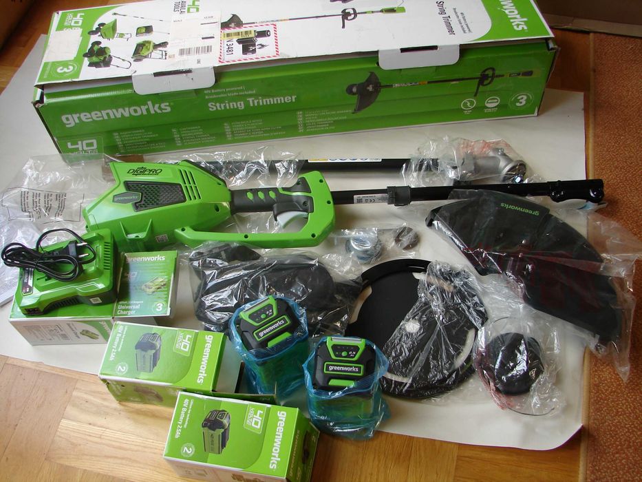 Kosa podkaszarka akumulatorowa Greenworks