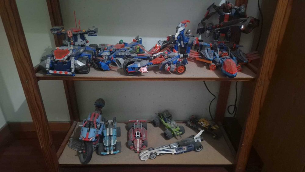 Coleção LEGO Ninjago, Marvel, Nexo Knights e outros + Peças